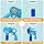 Rowan Bubble Blaster with Solution Bottle, Blue, 3Y+