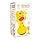 RATNA'S Giraffe Roly Poly Push and Wobble Sound Toy for Kids 8+ Months, Bright Colours