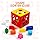 Ratna's 2 in 1 Poppins Gift Set Containing Stack-N-Spin & Shape Sorter Cube Montessori Toys Preschool Learning for Infants & Toddlers 1+ Year
