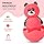 RATNA'S Panda Roly Poly Wobbling Toy with Sweet Sound, Ages 8+ Months