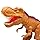 Dragon I Twist and Bend Roaring T-Rex Electronic Dinosaur Toys for Kids 3Y+, Multicolour