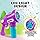 Rowan Bubble Blaster with Solution Bottle, Purple, 3Y+