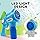 Rowan Bubble Blaster with Solution Bottle, Blue, 3Y+