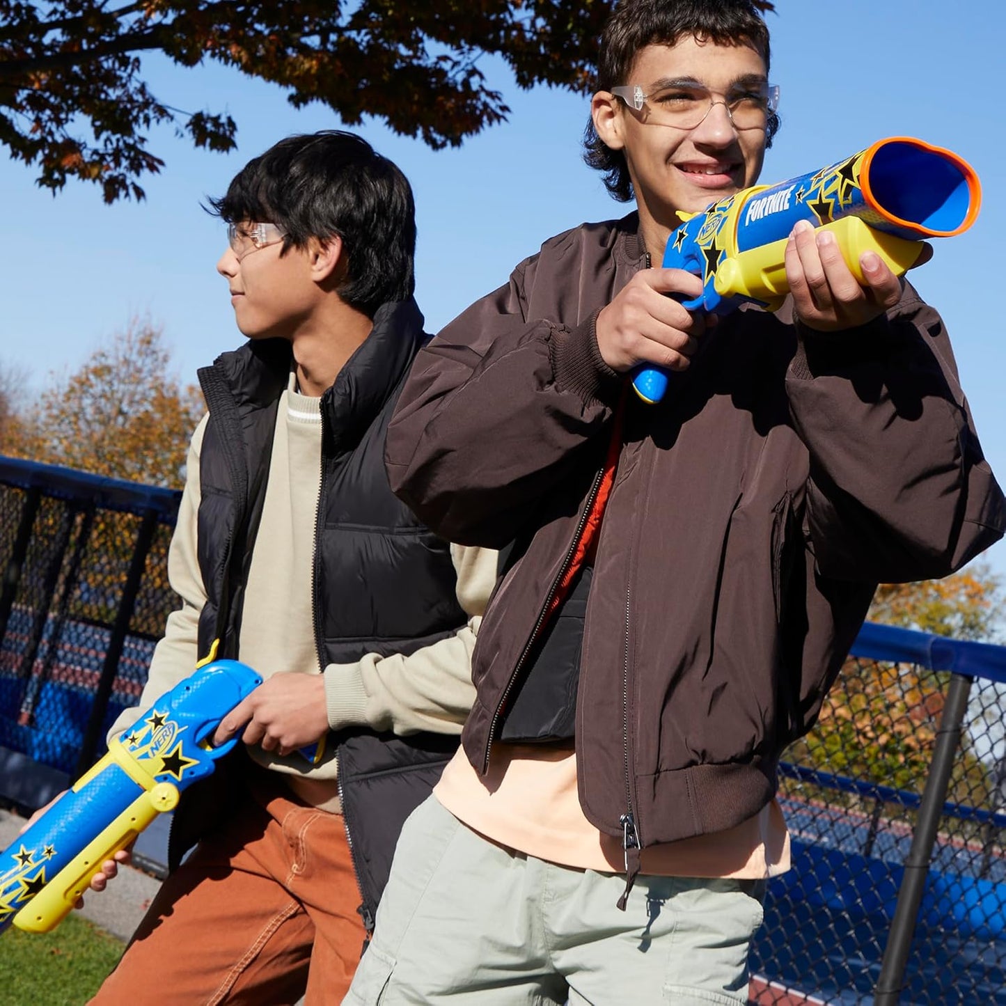 Nerf Fortnite Half Tone Hero Blaster, 8Y+