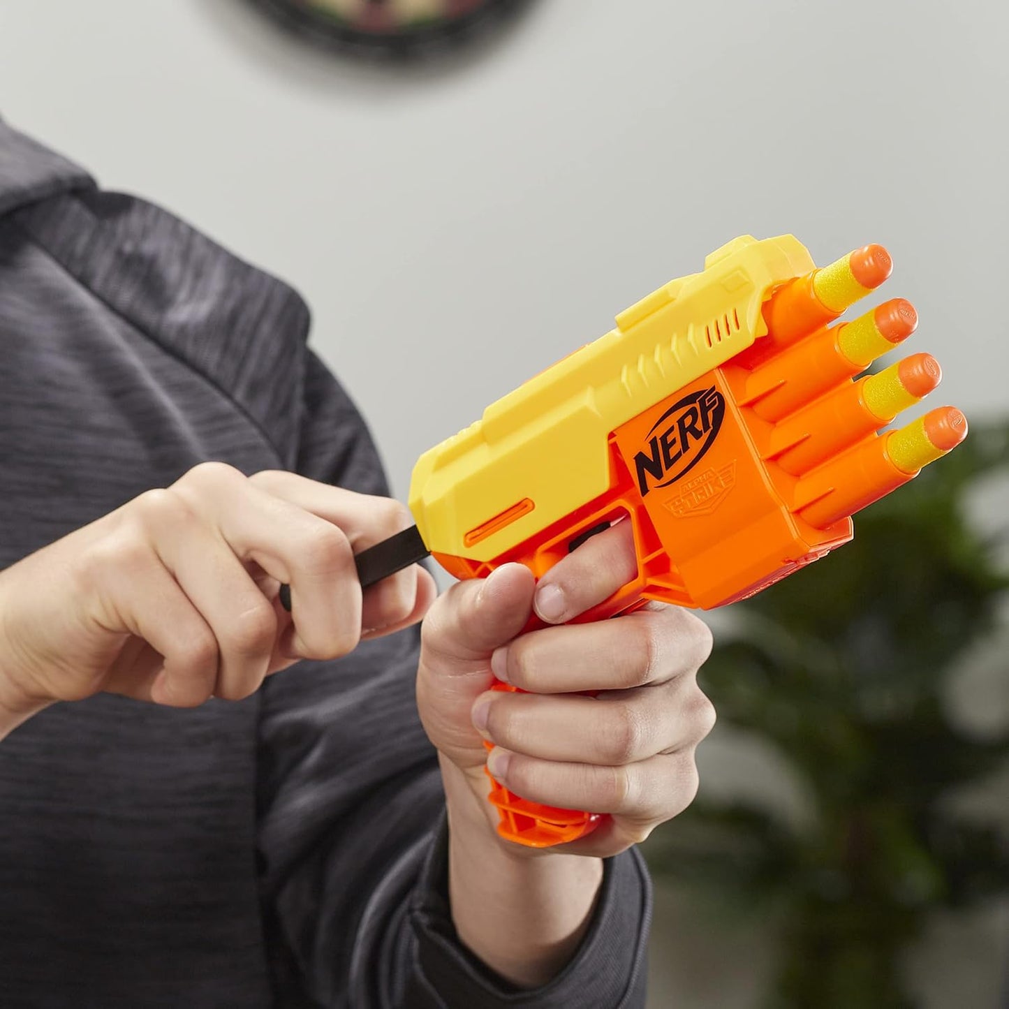 NERF Alpha Strike Fang QS-4 Dual Targeting Set -- 18-Piece Multicolor, 8Y+
