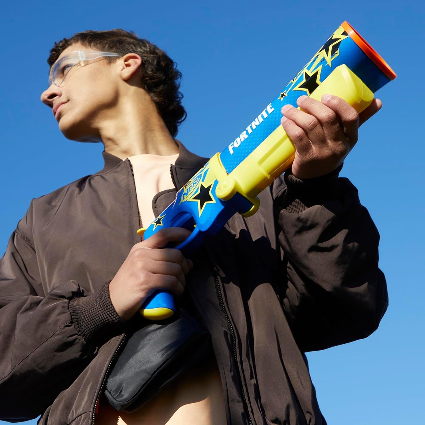 Nerf Fortnite Half Tone Hero Blaster, 8Y+