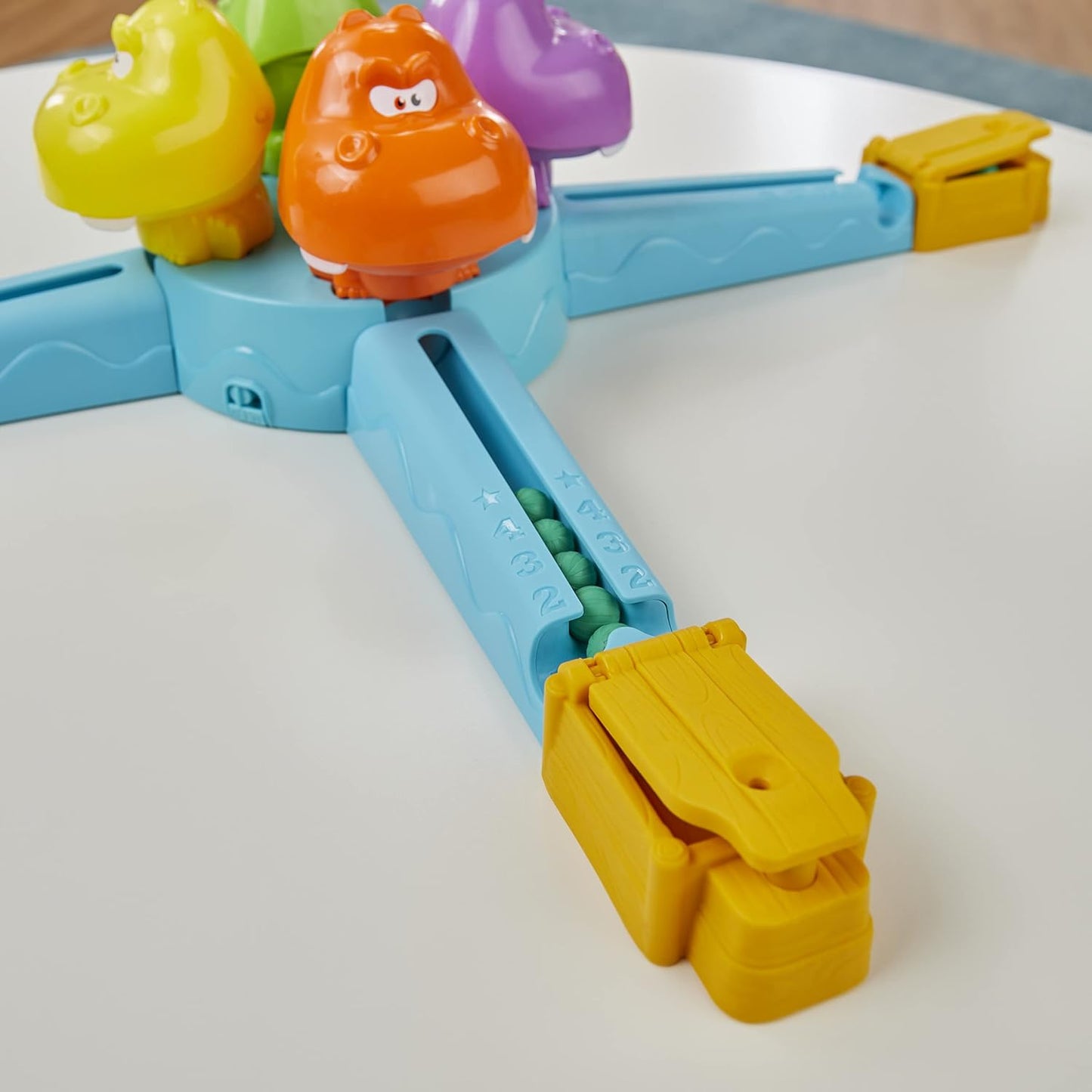 Hungry Hungry Hippos Launchers Game For Kids Ages 4 And Up, Electronic Preschool Game For 2-4 Players
