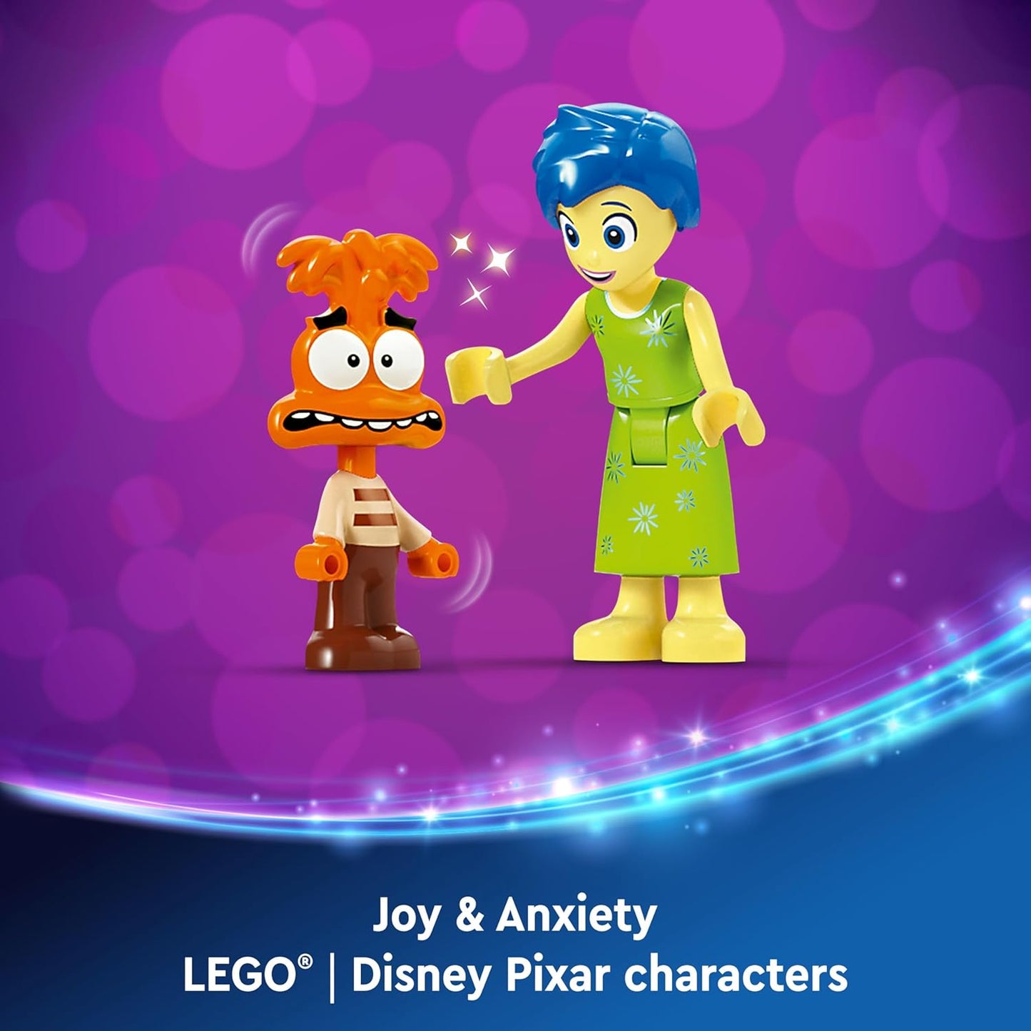LEGO ǀ Disney Inside Out 2 Mood Cubes from Pixar 43248 Building Blocks Toys for 9+ Gift for Boys and Girls