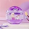 Round Leakproof Kid’s Cartoon Water Bottle with Ribbon Strap and Silicone Straw Lid | 420 ML | WB59