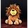 Tickles Sitting Jungle Lion Alex Soft Stuffed Plush Animal Toy for Kids Room (Size: 40 cm Color: Brown)