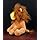 Tickles Sitting Jungle Lion Alex Soft Stuffed Plush Animal Toy for Kids Room (Size: 40 cm Color: Brown)