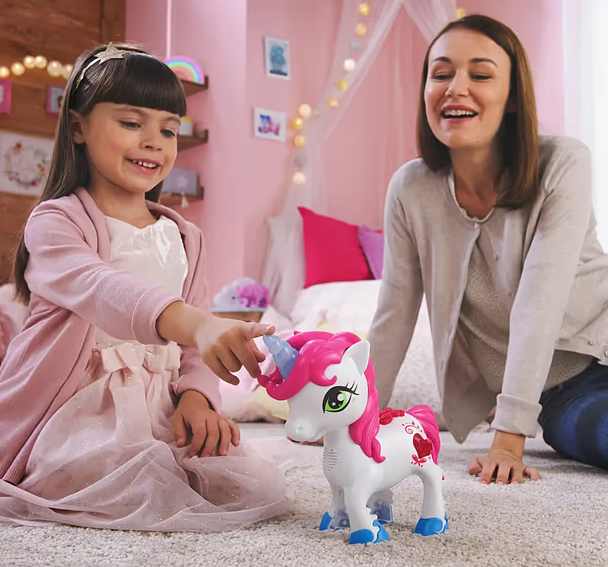 Dragon I Little Unicorn Touch and Talk Electronic Dinosaur Toys for Kids 2Y+, Multicolour