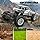 Mirana Duster 4WD 4x4 RC Car | High Speed ATV Remote Control Rock Crawler | C-Type USB Rechargeable Offroad Monster Truck | Spring Suspensions | Fun Outdoor Toy for Kids (4 Wheel Drive, Silver)