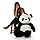LOVEY DOVEY Panda Teddy - 4 Feet Soft Toy for Girls, Kids, Wife, Boyfriend, Husband - Adorable Plush Bear Gift - Multicolor (Panda, 4 feet)