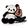 LOVEY DOVEY Panda Teddy - 4 Feet Soft Toy for Girls, Kids, Wife, Boyfriend, Husband - Adorable Plush Bear Gift - Multicolor (Panda, 4 feet)