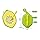 Pineapple Magnetic Drawing Pad with Stylus Pen Metal Bals | Erasable Doodle Writing Toys Board Early Educational-Montessori Toy