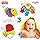 Funskool Plastic Giggles - Baby's Best Friend, Ideal Gift Pack for Infants, 3 Pcs Set, Teethers and Rattles, Multi-Colour Baby Toy Gift Set for New Born, 4 Months and Above