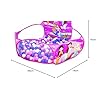 SABIRAT Light Weight Mermaid Ball Pool for Boys and Girls, Foldable with 50 Balls Play Tent for Kids, Activity Ball Pool (Multicolor)