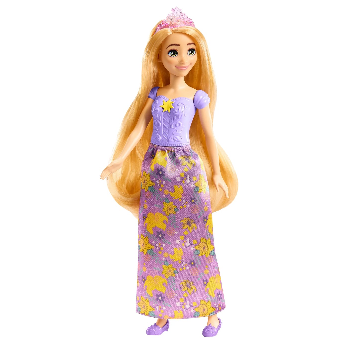 Disney Princess Posable Rapunzel Fashion Doll with Clothing and Accessories Inspired by the Disney Movie for Kids Ages 3+