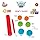Funskool Fundough Playset Deluxe Roller Set, Make exciting Shapes and Patterns, Multicolour, Dough, Toy, Shaping, Sculpting, 3 Years and Above