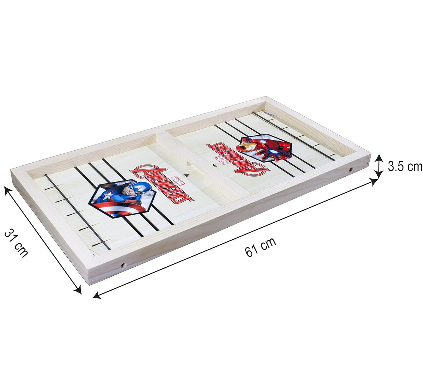 SKOODLE Avengers Sling Puck Game Portable Table Board Game for Kids and Adults, Tabletop Slingshot Games for Boys and Girls, Desktop Sport Board Game, Birthday Gift