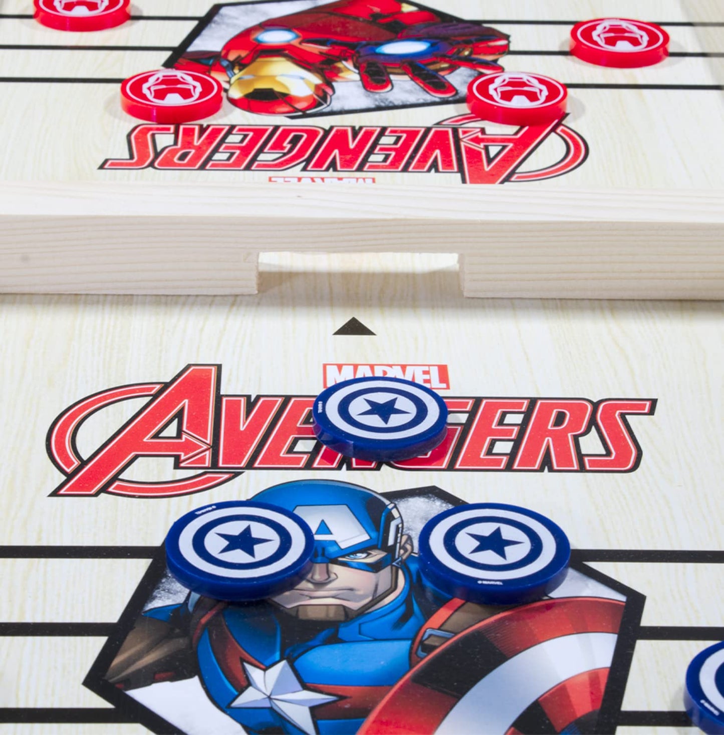 SKOODLE Avengers Sling Puck Game Portable Table Board Game for Kids and Adults, Tabletop Slingshot Games for Boys and Girls, Desktop Sport Board Game, Birthday Gift