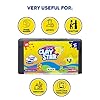 Skoodle Clay Star, Black Clay Bar (454gm), for Modelling & Sculpting, Scented Clay, Non-Toxic, for 3+ Years, Gift for Kids