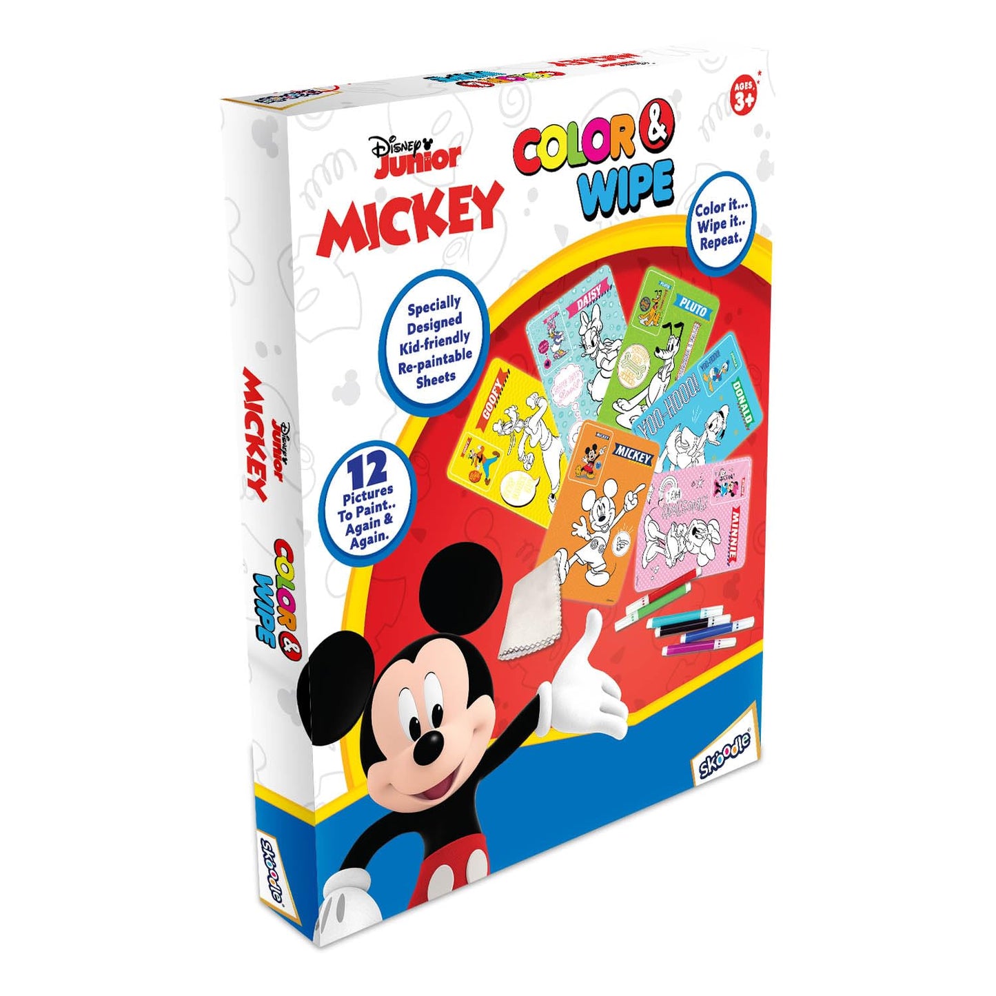 SKOODLE Color & Wipe Activity Set