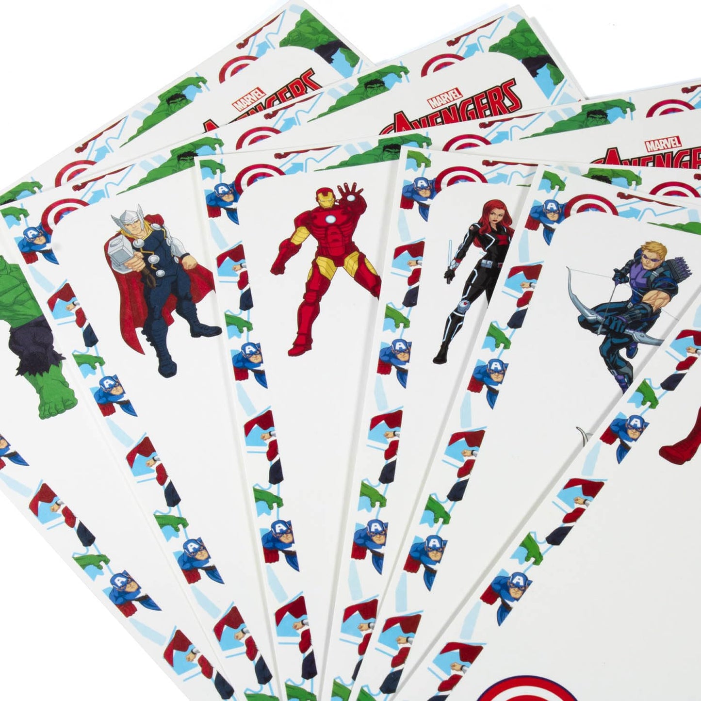 SKOODLE Marvel Avengers Colouring Frames for Kids - DIY, Fun Filled Colouring/Painting Sheets, Specially Crafted to Enhance Play & Colouring Experience (6 Sheets + 12 Color Sticks + 6 Strings)