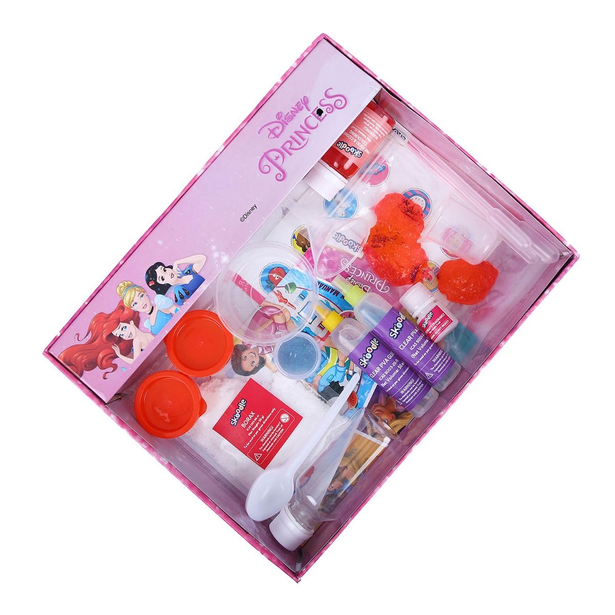 SKOODLE Princess - Make Your Own Fruity Slushy Slime, Educational DIY Activity Toy Kit for Ages 8+, Creative Learning Games for Growing Children