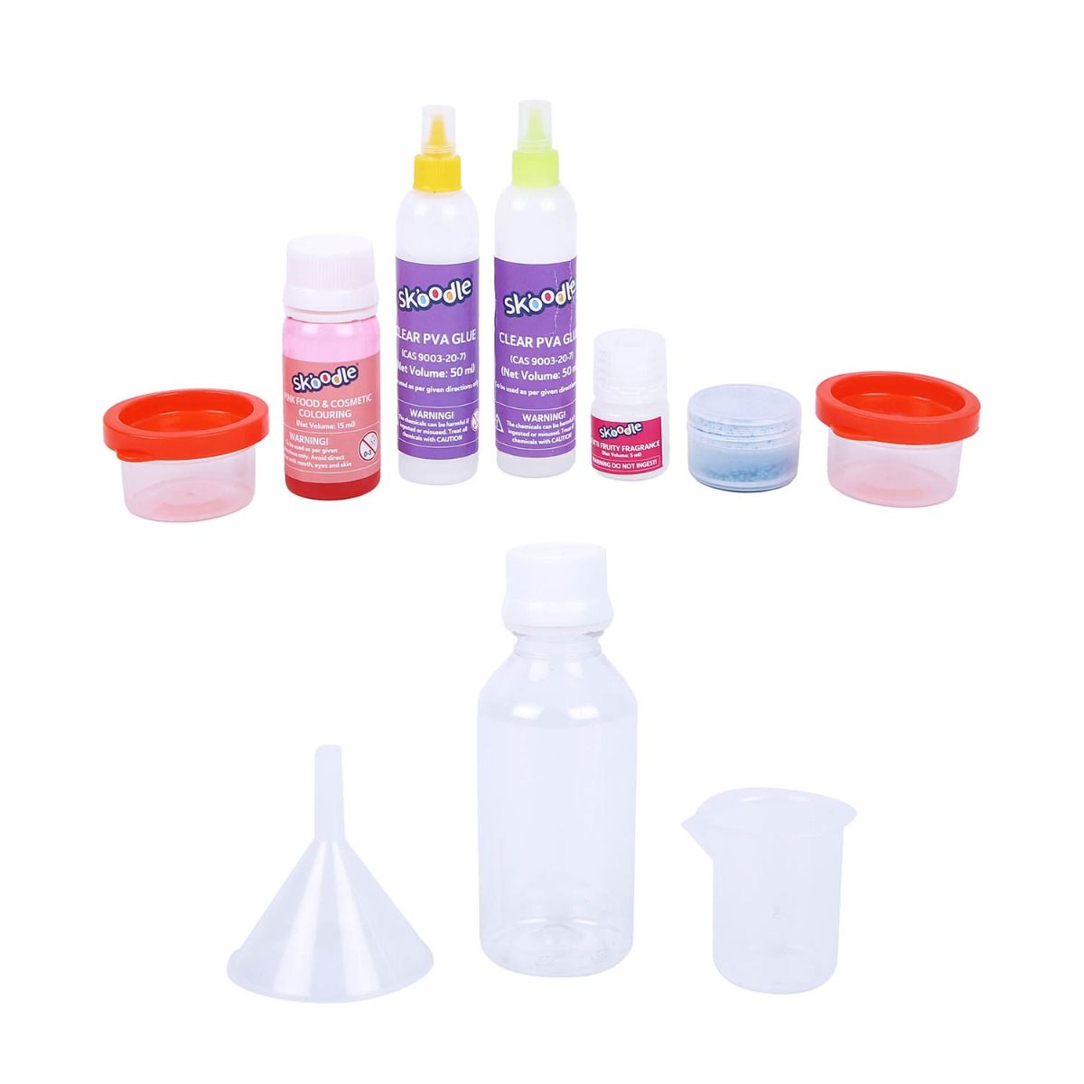 SKOODLE Princess - Make Your Own Fruity Slushy Slime, Educational DIY Activity Toy Kit for Ages 8+, Creative Learning Games for Growing Children