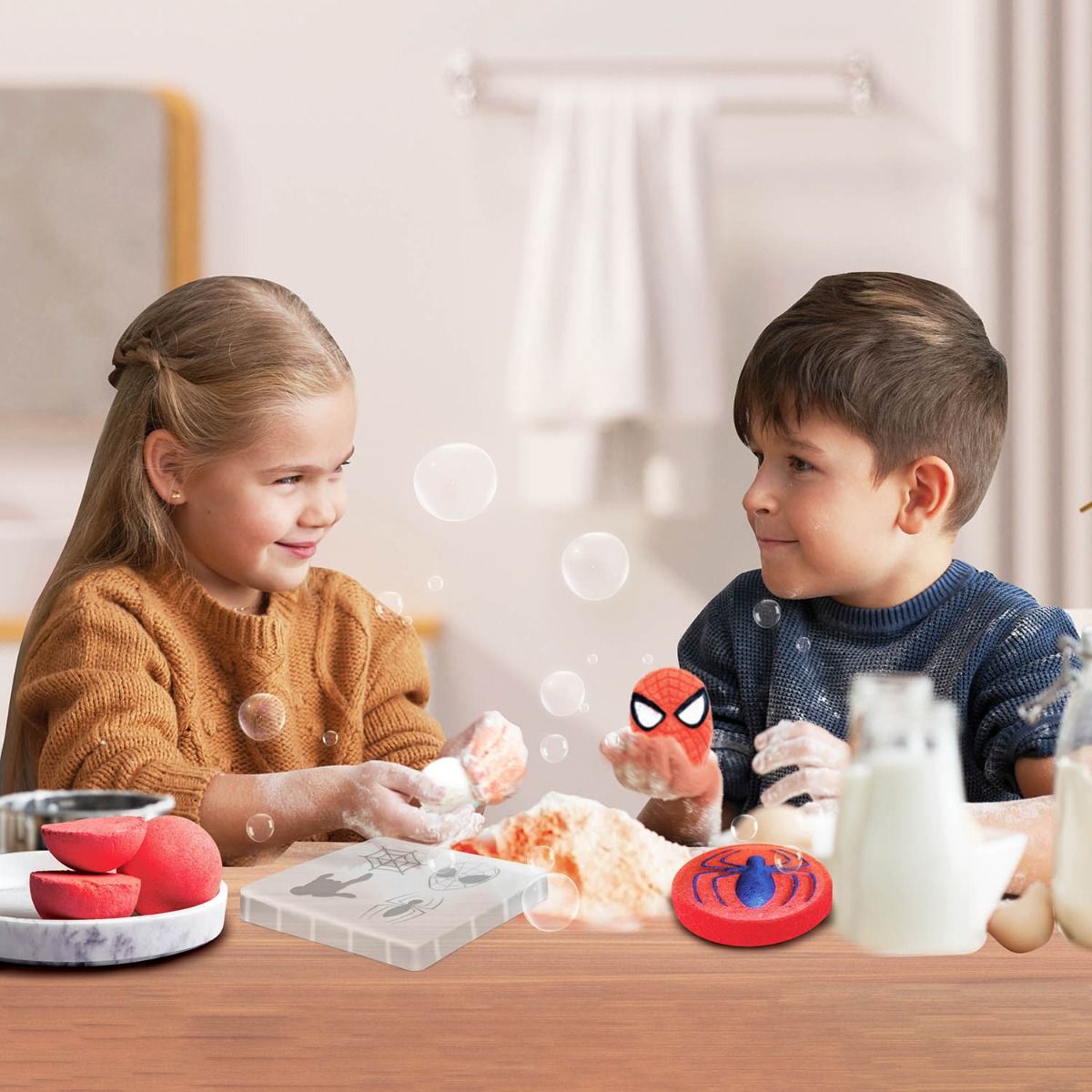 Skoodle Spiderman - Make Your Own Fresh Shampoo, Educational DIY Activity Toy Kit for Ages 8+, Creative Learning Games for Growing Children