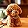 HPOSAN Dog Stuffed Animals Soft Huggable Golden Retriever Plush Dog Plushie 12" Puppy Plush Toy Sleeping Plush Body Pillow for for Kids Boys Girls Birthday Christmas Bedtime Gift