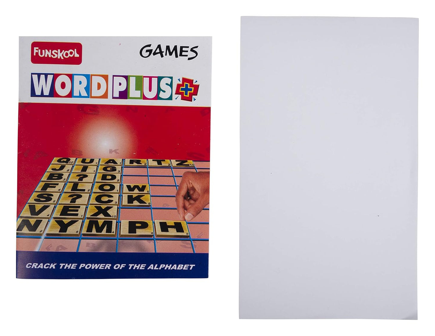 Funskool Games, Word Plus, Educational Word Building Game, for Kids & Family, 1 or More Players,Pack of 1, Ages 6 and Above