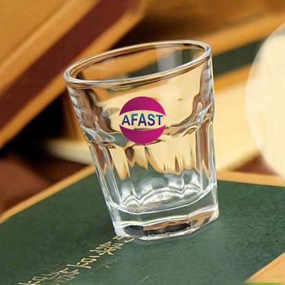 AFAST New Stylish Transparent Drinking Glass (Set Of 1), 260Ml- GH35 Glass Water/Juice Glass (260 ml, Glass, Clear)