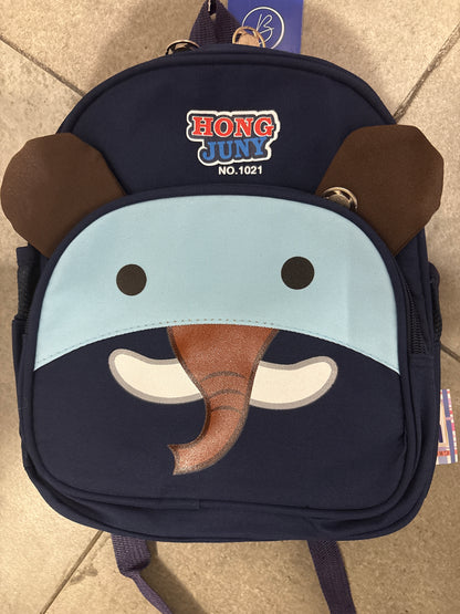Elephant Face Small Kids School Bag