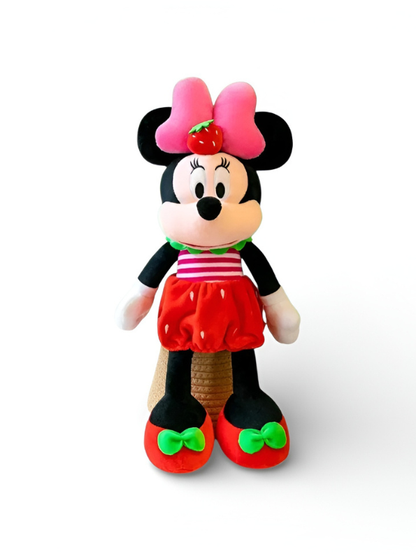Strawberry Minnie Plush Toys 45 Cm