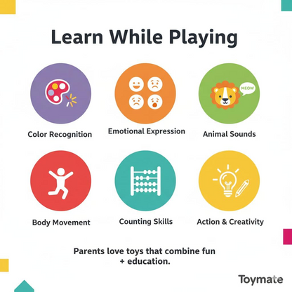 Toymate Rolling Fun Educational Game for Toddlers