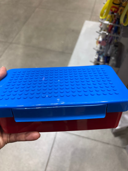 Blocks Design Lunch Box Set - 800ml with 2 Mini Containers