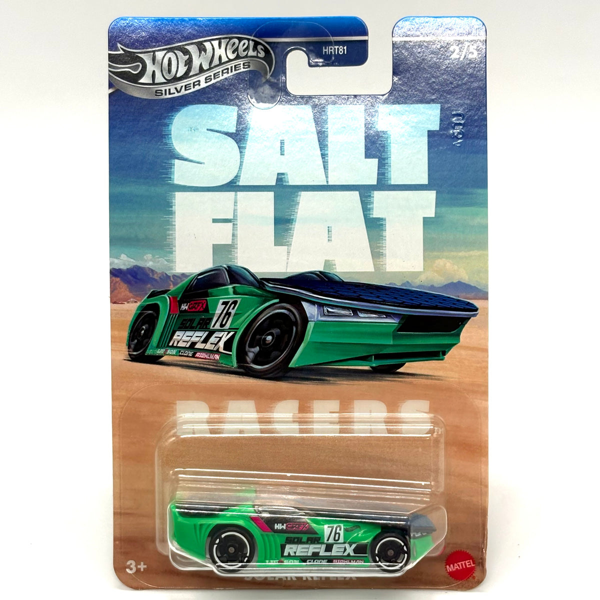 Hot Wheels Silver Series Salt Flat Racers Die-Cast Car - HRT81