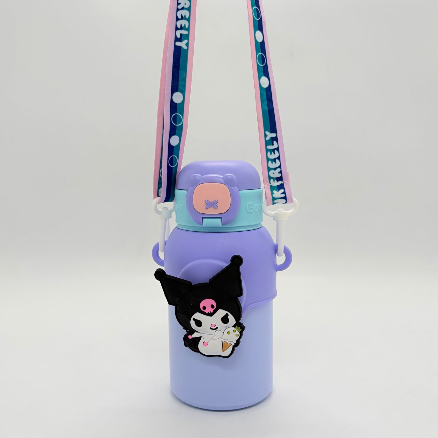 Cartoon Insulated Sipper Double Wall Bottle 500ml