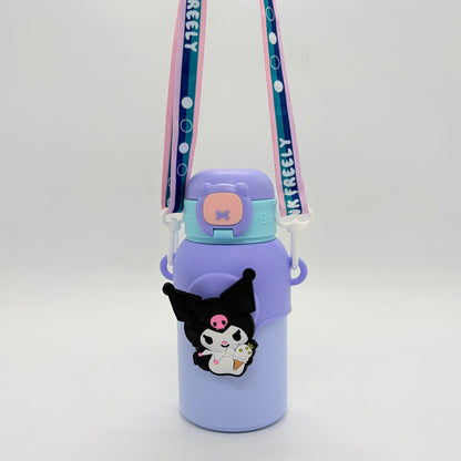 Cartoon Insulated Sipper Double Wall Bottle 500ml