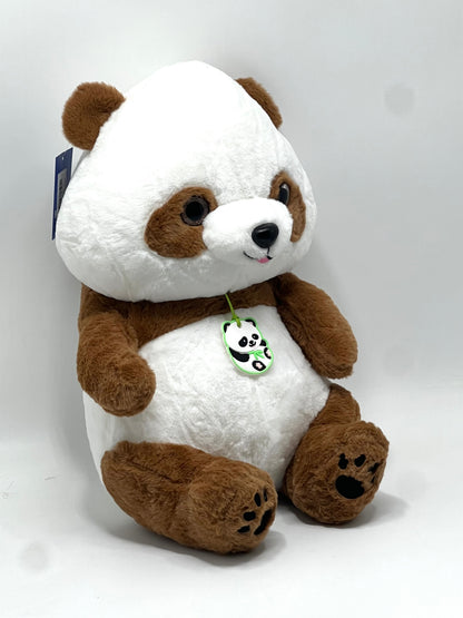 Panda Soft Plush Stuffed Toy with Blanket & Charm — 45 cm
