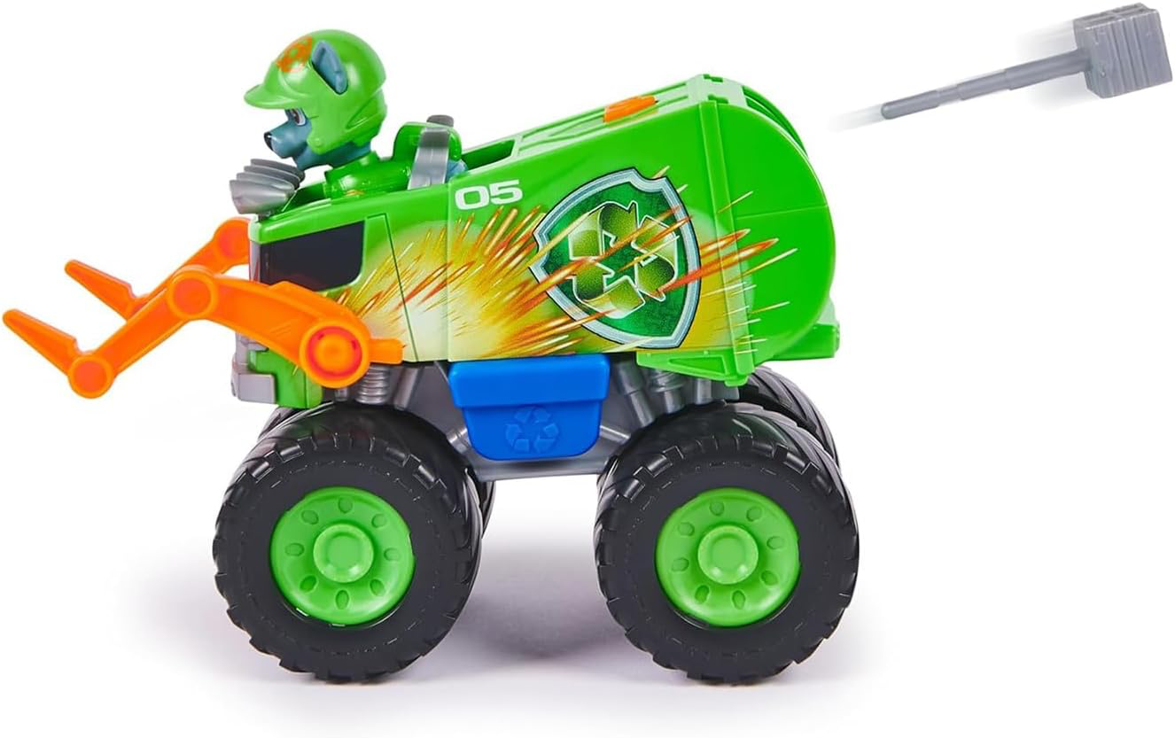 Funskool Paw  Patrol Rocky Rescue Wheels Recycle Truck