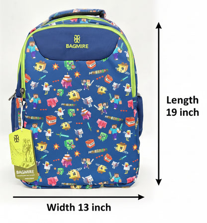Bagmire School Bags with 3 Zippers