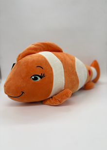 Nemo Clownfish Plush Soft Toy Large Stuffed Fish for Kids 60 cm