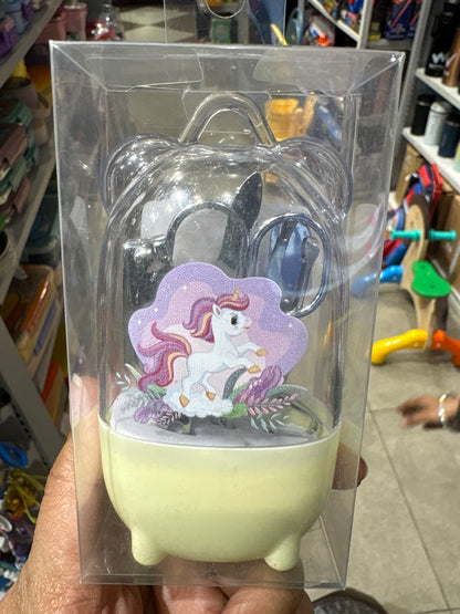 Unicorn Kids Manicure Set with Cute Bathtub Holder