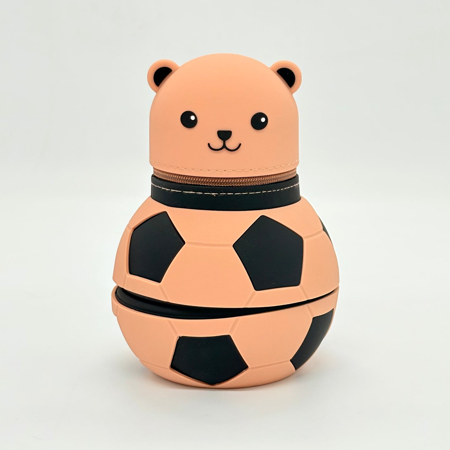 Expandable Silicone Bear Ball Pen Case