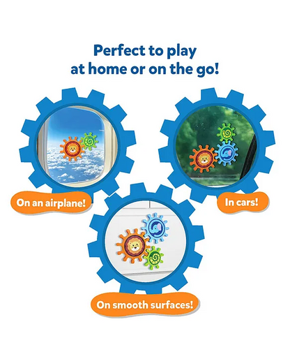 Skillmatics Spinny Gears ,Pattern Pop! And 3 Interlocking Gears