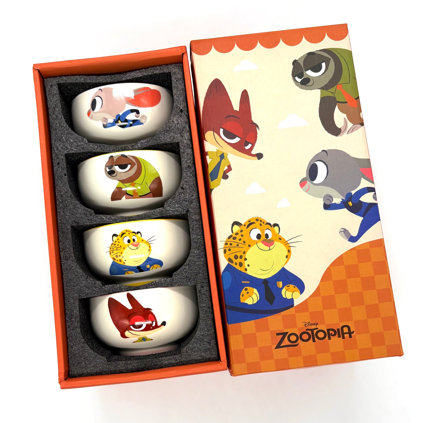 Zootopia Ceramic Bowl Set